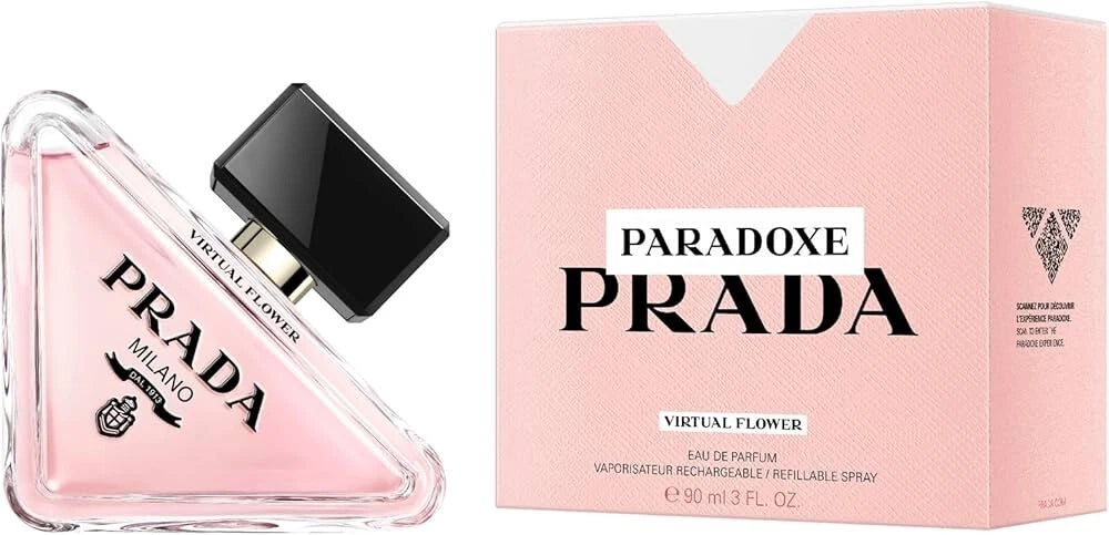 Paradoxe Virtual Flower by Prada 3 oz Eau De Parfum Spray for Unisex - Perfumes4All