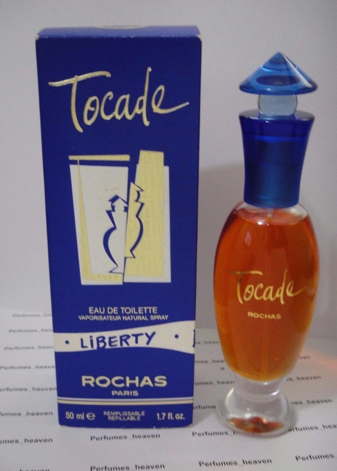 Tocade Blue by Rochas 1.7 oz Eau De Toilette Spray for Women - Perfumes4All