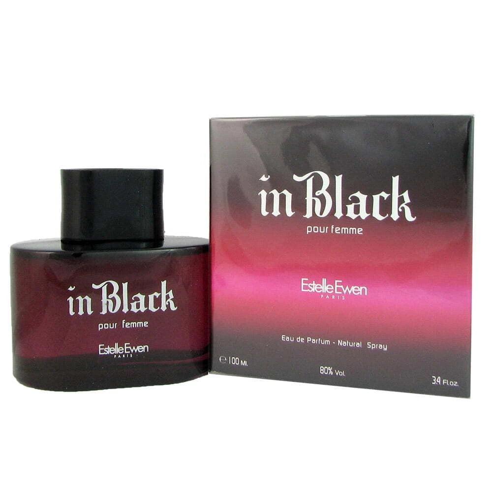 In Black Pour Femme by Estelle Ewen 3.4 oz Eau De Parfum Spray for - Perfumes4All