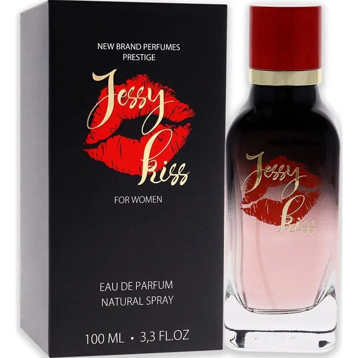 Jessy Kiss By New Brand 3.4 oz Eau De Parfum Spray for Women