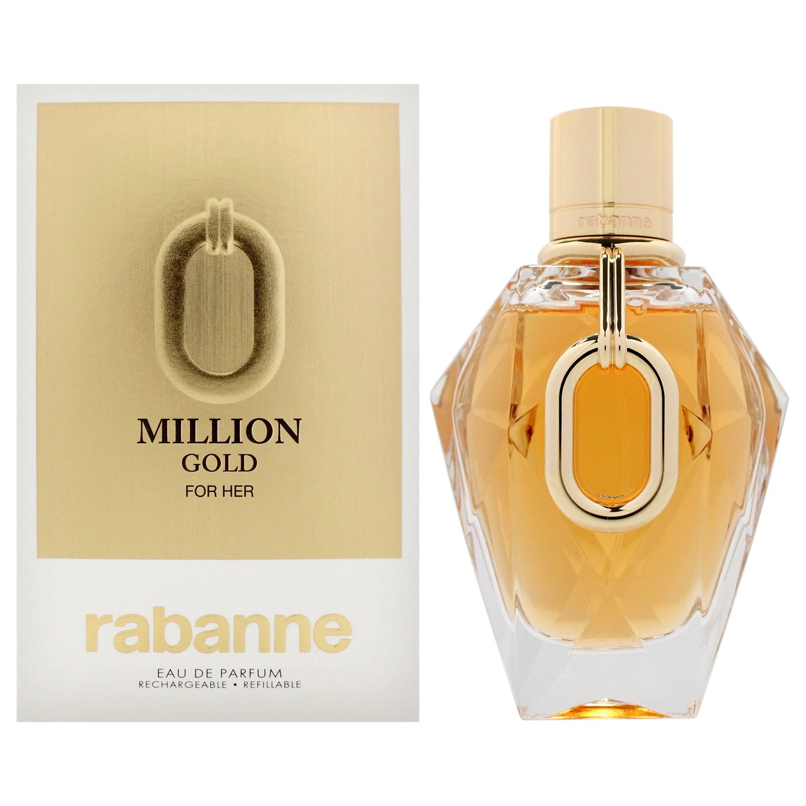 Million Gold by Paco Rabanne 3 oz Eau De Parfum Spray for Women - Perfumes4All