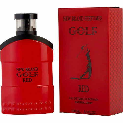 Golf Red New Breand by New Brand 3.4 oz Eau De Toilette Spray for Men - Perfumes4All