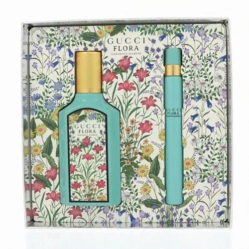 Glora Gorgeous Jasmine Gift Set 2 Pcs With And Mini Women by Gucci 1.7 - Perfumes4All
