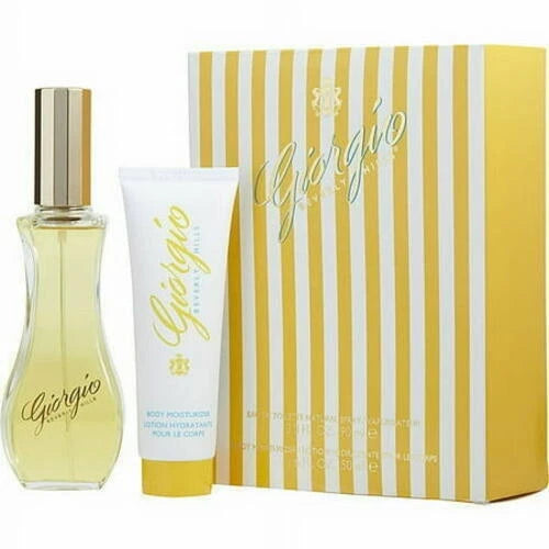 Giorgio Gift Set 2 Pc by Giorgio Beverly Hills Spray for Women - Perfumes4All