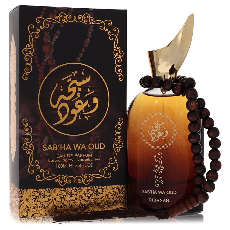 Sabha Wa Oud Cologne by Rihanah Eau De Parfum Spray (Unisex) 3.4 oz for Men - Authentic Fragrance - Discount Men Perfume or Cologne Fragrance