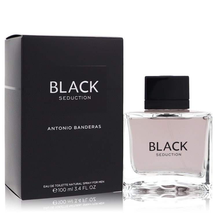 Seduction In Black Cologne for Men 3.4 Oz / 100 Ml