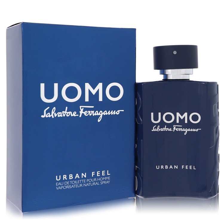 Uomo Urban Feel Cologne By Salvatore Ferragamo 3.4 Oz Eau De Toilette Spray For Men In Box