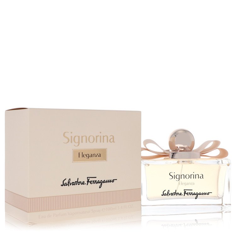 Signorina Eleganza Perfume by Salvatore Ferragamo Eau De Parfum Spray 3.4 oz for Women - Authentic Fragrance - Discount Women Perfume or Cologne Fragrance