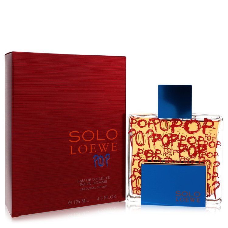Solo Loewe Pop Cologne by Loewe Eau De Toilette Spray 4.3 oz for Men - Authentic Fragrance - Discount Men Perfume or Cologne Fragrance
