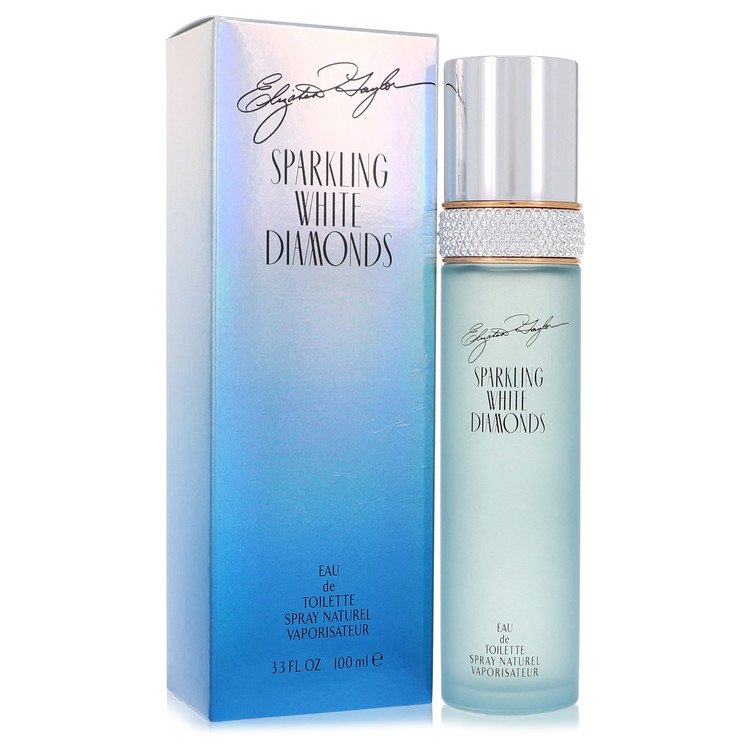 Elizabeth Taylor Sparkling White Diamonds 3.4 Oz  Spray For Women Perfume