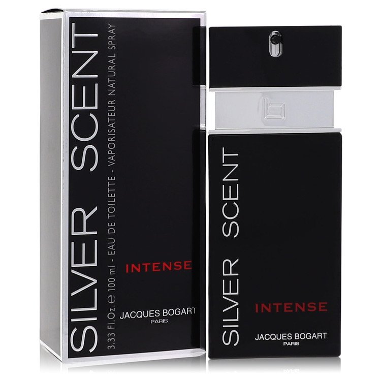 Silver Scent Intense Cologne by Jacques Bogart Eau De Toilette Spray 3.33 oz for Men - Authentic Fragrance - Discount Men Perfume or Cologne Fragrance