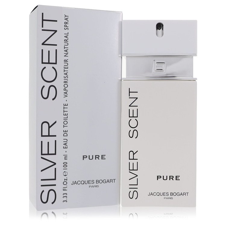 Silver Scent Pure Cologne by Jacques Bogart Eau De Toilette Spray 3.4 oz for Men - Authentic Fragrance - Discount Men Perfume or Cologne Fragrance
