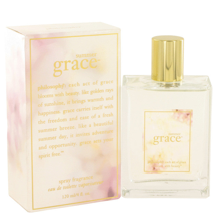 Summer Grace Perfume by Philosophy Eau De Toilette Spray 4 oz for Women - Authentic Fragrance - Discount Women Perfume or Cologne Fragrance