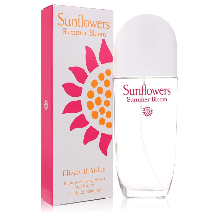 Sunflowers Summer Bloom Perfume by Elizabeth Arden Eau De Toilette Spray 3.3 oz for Women - Authentic Fragrance - Discount Women Perfume or Cologne Fragrance
