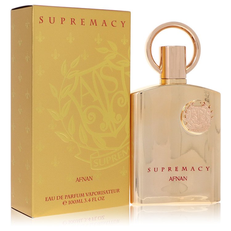Supremacy Gold Cologne by Afnan Eau De Parfum Spray (Unisex) 3.4 oz for Men - Authentic Fragrance - Discount Men Perfume or Cologne Fragrance