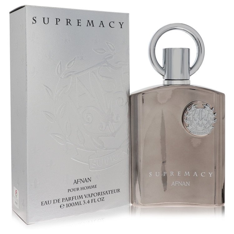 Afnan Supremacy Silver 3.4 Oz  Spray For Men Cologne