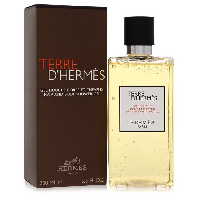 Terre D'Hermes Cologne by Hermes Shower Gel 6.5 oz for Men - Authentic Fragrance - Discount Men Perfume or Cologne Fragrance