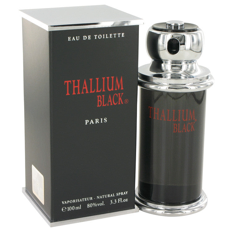 Yves De Sistelle Thallium Black Eau De Toilette Spray 3.3 Oz Cologne