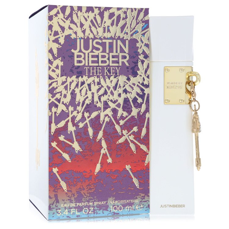 The Key Perfume by Justin Bieber Eau De Parfum Spray 3.4 oz for Women - Authentic Fragrance - Discount Women Perfume or Cologne Fragrance