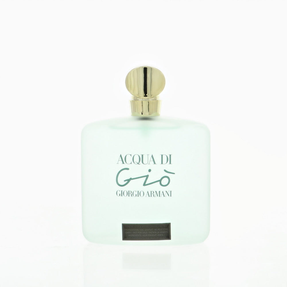 Acqua Di Gio Perfume By Giorgio Armani 3.4 Oz Eau De Toilette Spray For Women In Tester
