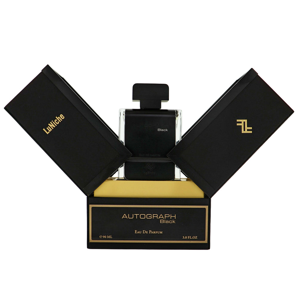 Autograph Black Fragrance By Luniche 3.0 Oz Eau De Parfum Spray For Unisex In Box