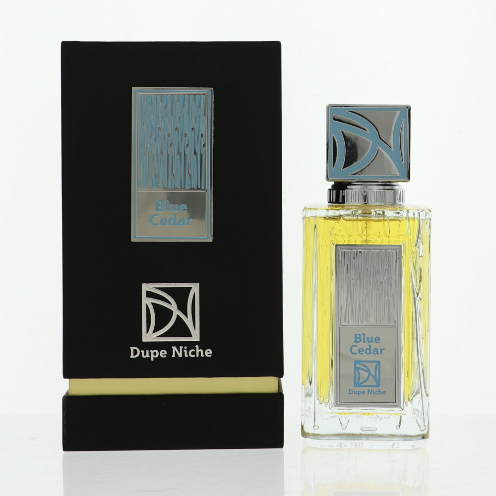 Blue Cedar Fragrance By Dupe Niche 3.4 Oz Eau De Parfum Spray For Unisex In Box