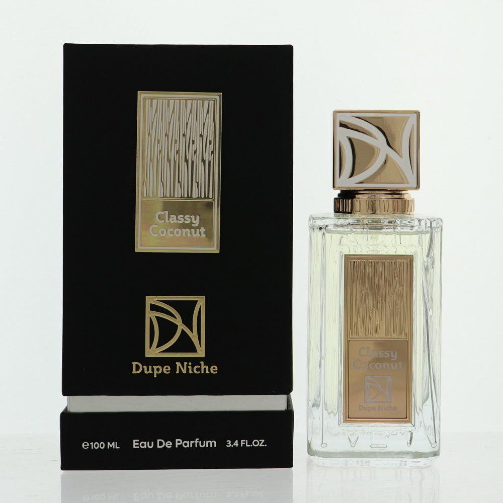 Classy Coconut Fragrance By Dupe Niche 3.4 Oz Eau De Parfum Spray For Unisex In Box