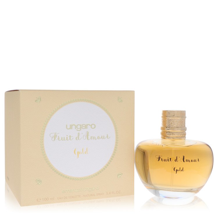 Ungaro Fruit D'Amour Gold Perfume by Ungaro Eau De Toilette Spray 3.4 oz for Women - Authentic Fragrance - Discount Women Perfume or Cologne Fragrance