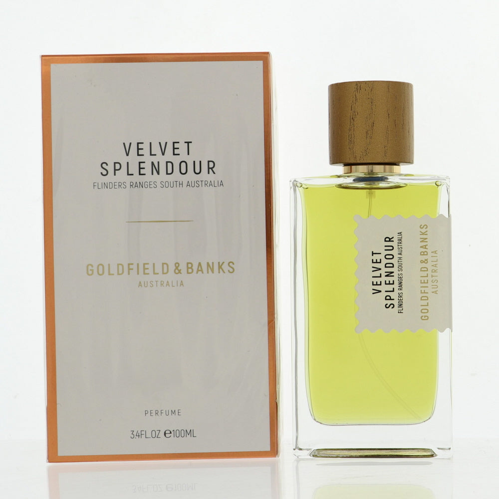 Velvet Splendour Fragrance By Goldfield And Banks 3.4 Oz Perfume Spray For Unisex In Box