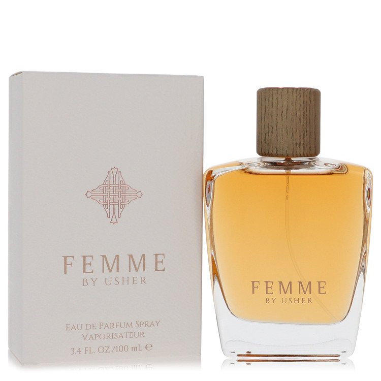Usher Femme Perfume by Usher Eau De Parfum Spray 3.4 oz for Women - Authentic Fragrance - Discount Women Perfume or Cologne Fragrance