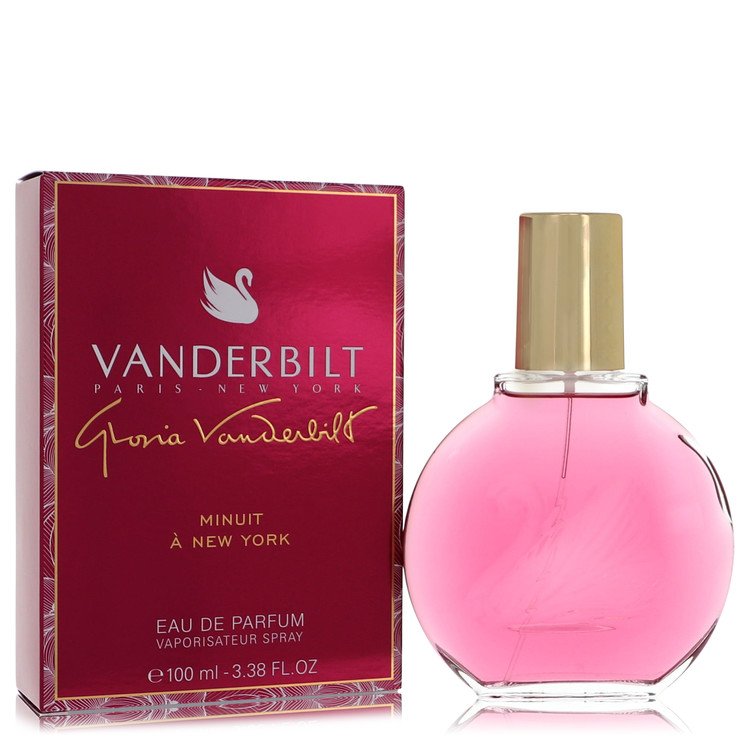 Vanderbilt Minuit a New York Perfume by Gloria Vanderbilt Eau De Parfum Spray 3.38 oz for Women - Authentic Fragrance - Discount Women Perfume or Cologne Fragrance