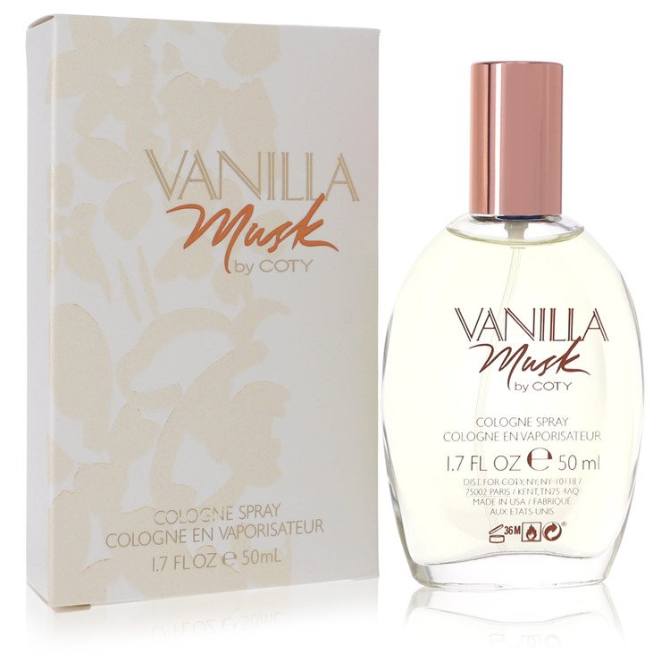 Vanilla Musk Perfume By Coty 1.7 Oz Cologne Spray For Women In Box