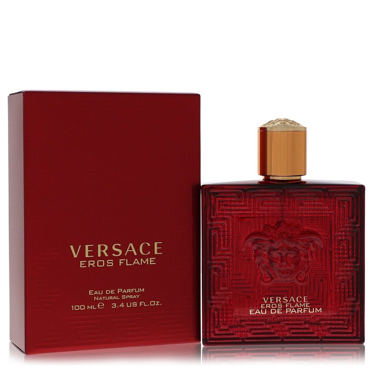 Versace Eros Flame Cologne By Versace 3.4 Oz Eau De Parfum Spray For Men In Box