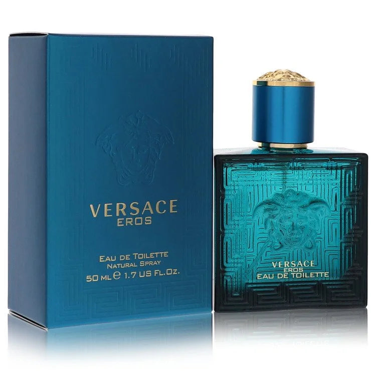 Versace Eros by Versace 1.7 oz Eau De Toilette Spray for Men