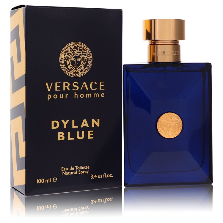 Versace Dylan Blue Cologne By Versace 3.4 Oz Eau De Toilette Spray For Men In Box