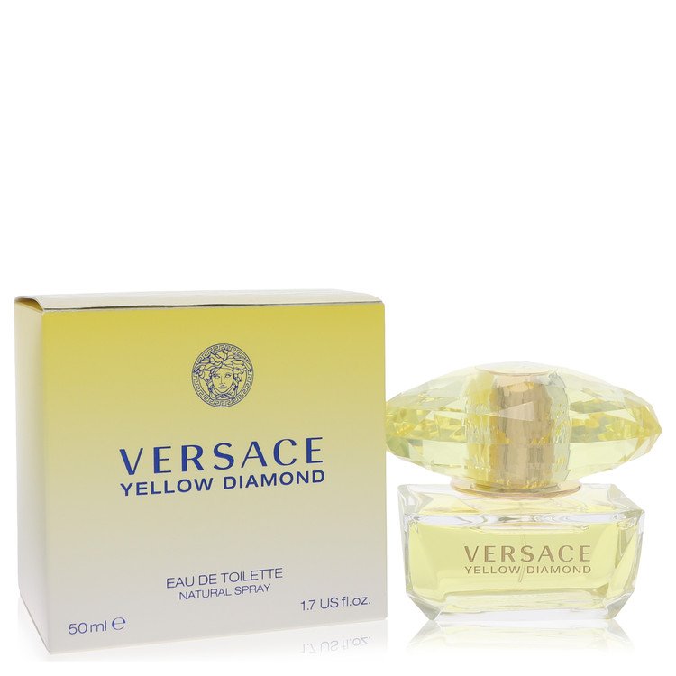 Versace Yellow Diamond Perfume By Versace 1.7 Oz Eau De Toilette Spray For Women In Box