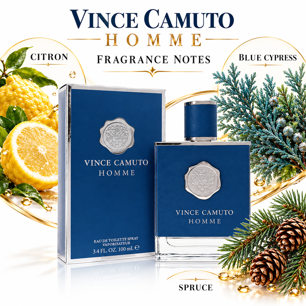 Vince Camuto Homme fragrance notes