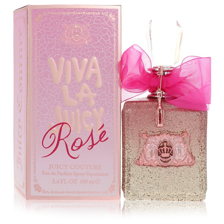 Viva La Juicy Rose Perfume By Juicy Couture 3.4 Oz Eau De Parfum Spray For Women In Box