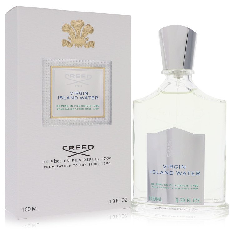 Virgin Island Water Cologne by Creed Eau De Parfum Spray (Unisex) 3.4 oz for Men - Authentic Fragrance - Discount Men Perfume or Cologne Fragrance