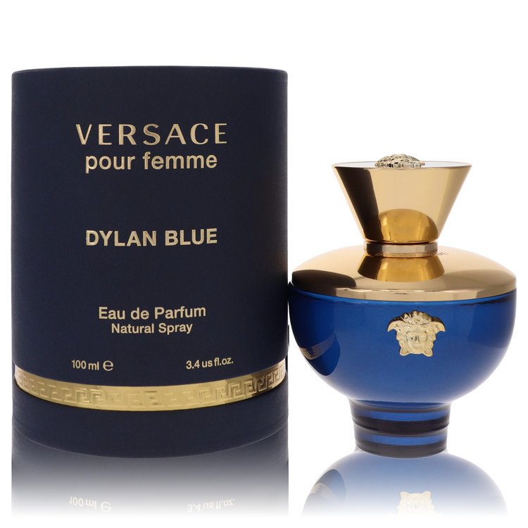 Versace Pour Femme Dylan Blue Perfume by Versace Eau De Parfum Spray 3.4 oz for Women - Authentic Fragrance - Discount Women Perfume or Cologne Fragrance