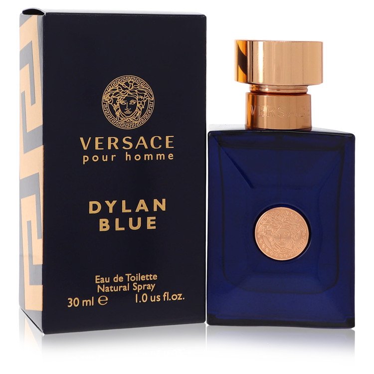 Versace Pour Homme Dylan Blue Cologne by Versace Eau De Toilette Spray 1 oz for Men - Authentic Fragrance - Discount Men Perfume or Cologne Fragrance