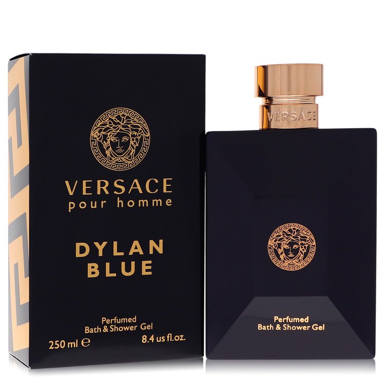 Versace Pour Homme Dylan Blue Cologne by Versace Shower Gel 8.4 oz for Men - Authentic Fragrance - Discount Men Perfume or Cologne Fragrance