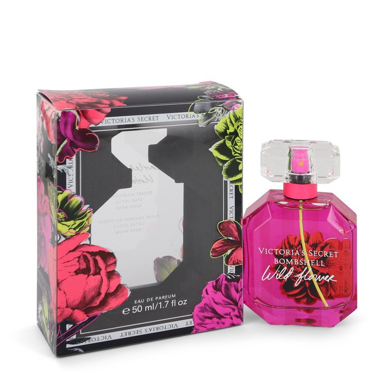 Bombshell Wild Flower Perfume by Victoria's Secret Eau De Parfum Spray 1.7 oz for Women - Authentic Fragrance - Discount Women Perfume or Cologne Fragrance