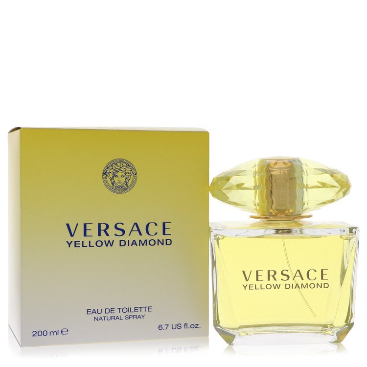 Versace Yellow Diamond Perfume by Versace Eau De Toilette Spray 6.7 oz for Women - Authentic Fragrance - Discount Women Perfume or Cologne Fragrance