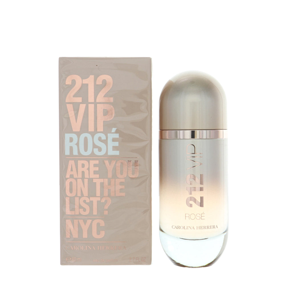 212 Vip Rose Perfume By Carolina Herrera 2.7 Oz Eau De Parfum Spray For Women In Box