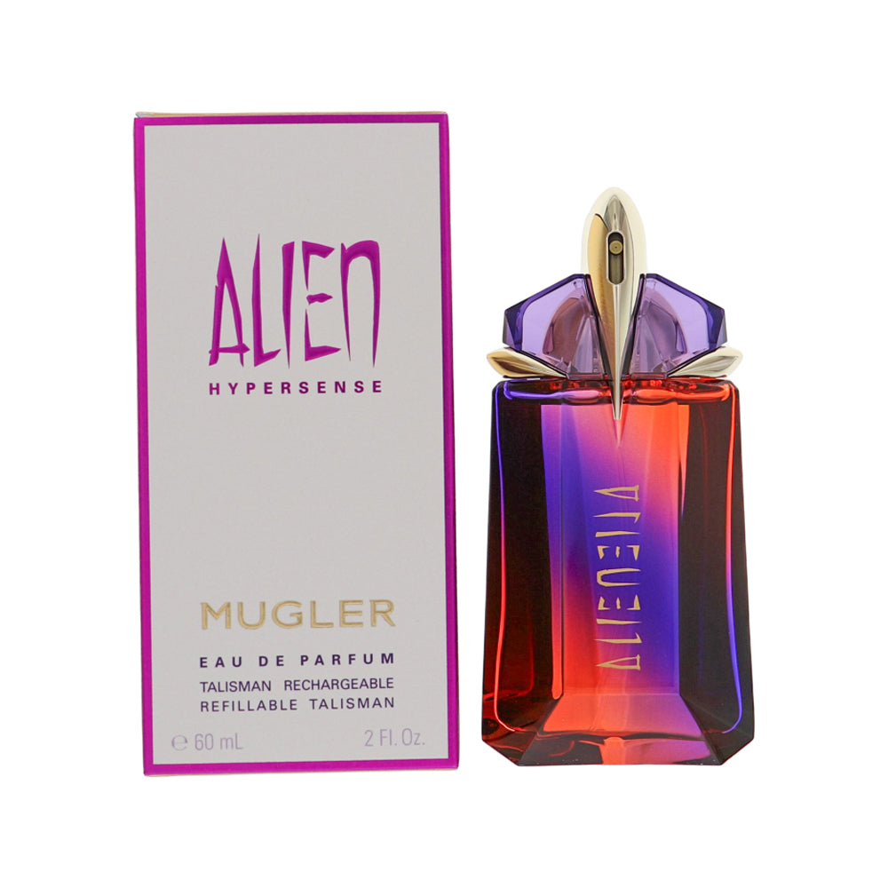 Alien Hypersense Perfume By Thierry Mugler 2.0 Oz Eau De Parfum Refillable Spray For Women In Box