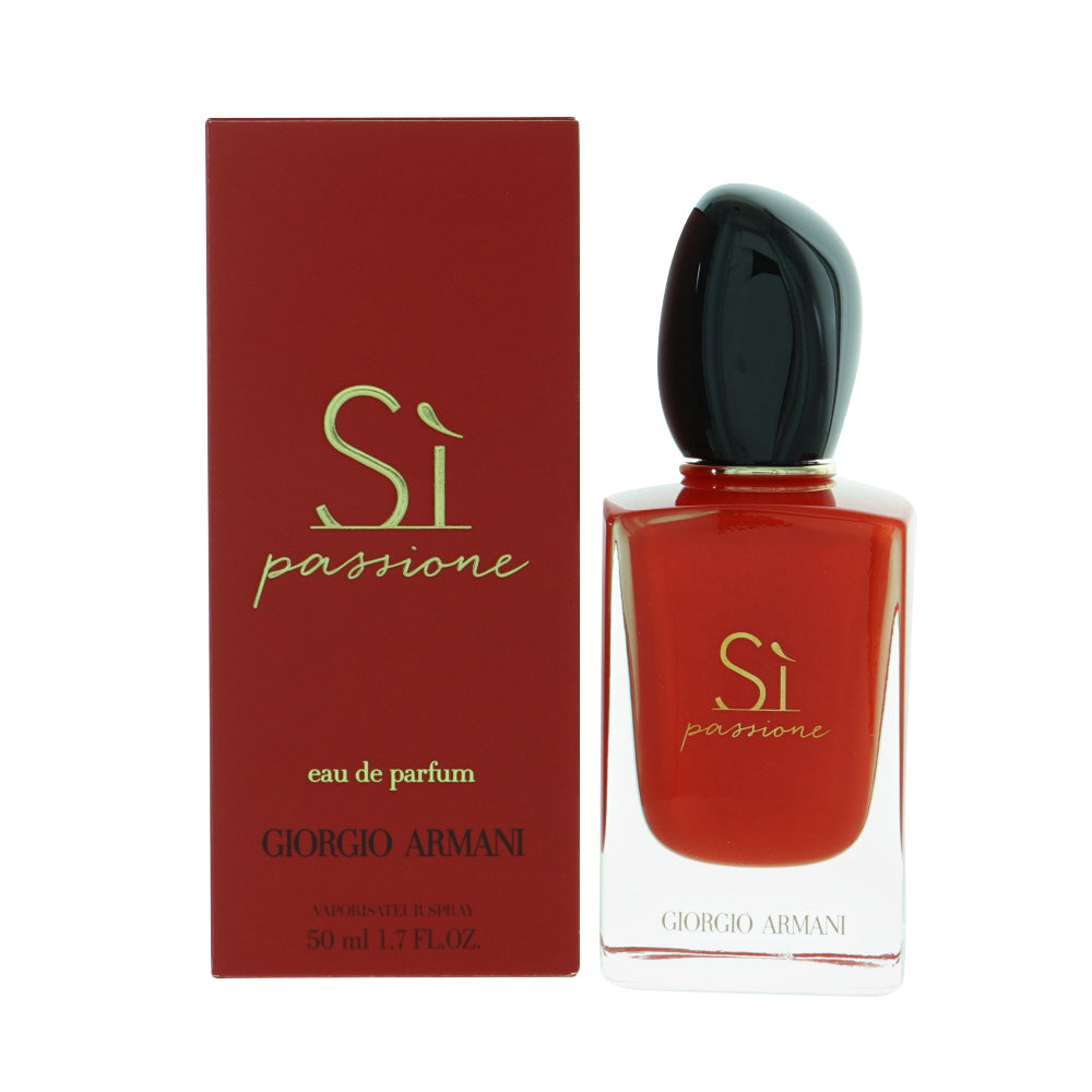 Armani Si Passione Perfume By Giorgio Armani 1.7 Oz Eau De Parfum Spray For Women In Box