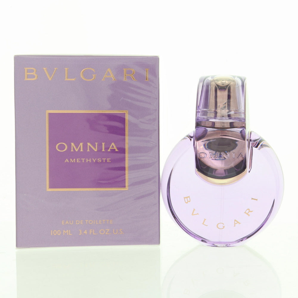 Omnia Amethyste Perfume By Bvlgari 3.4 Oz Eau De Toilette Spray For Women In Box