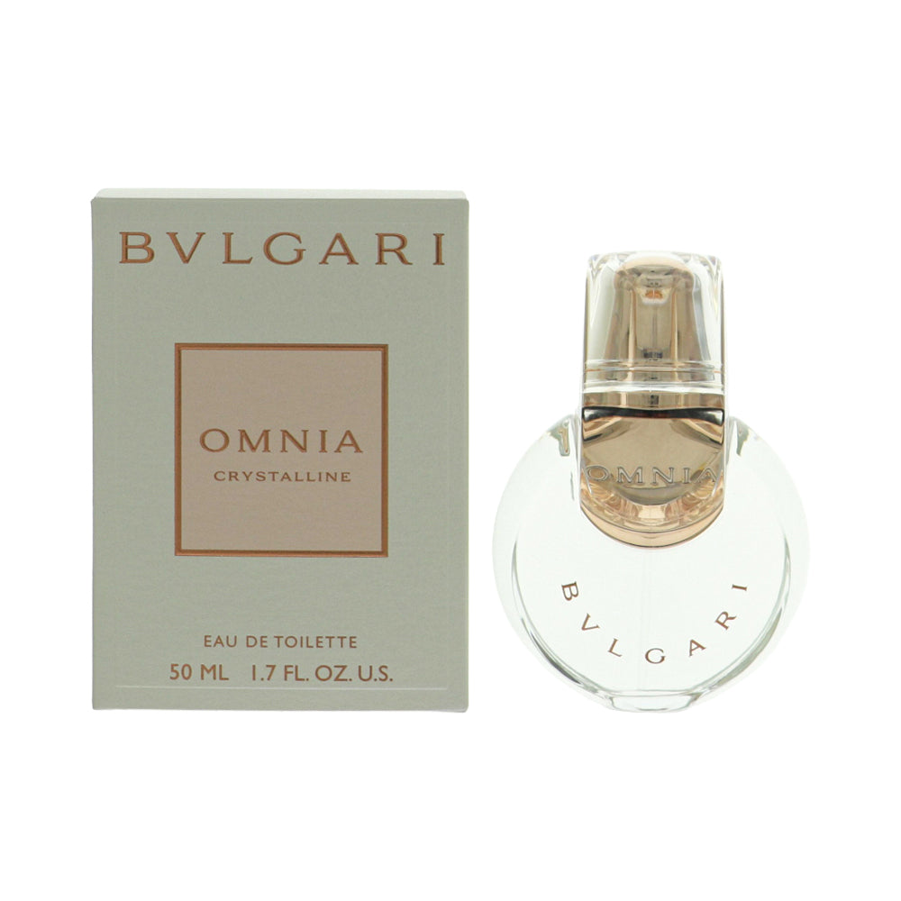 Omnia Crystalline Perfume By Bvlgari 1.7 Oz Eau De Toilette Spray For Women In Box