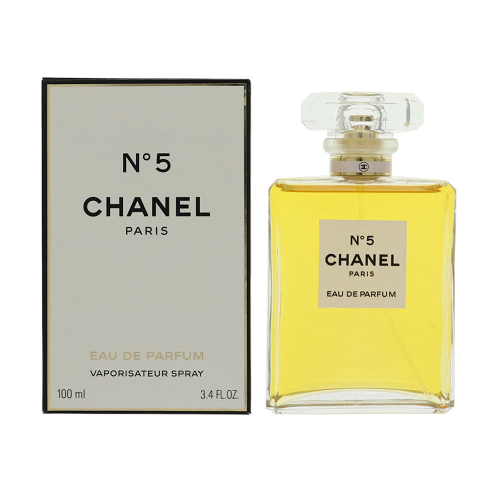 Chanel No. 5 Perfume By Chanel 3.4 Oz Eau De Parfum Spray For Women In Box
